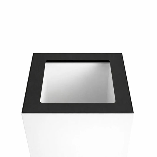 V-Part Top modulaire afvalscheidingsunit 90 liter - mat zwart