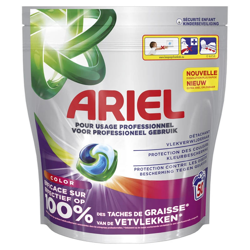 ARIEL PROFESSIONAL All-in-1 Pods Wasmiddel COLOR 2x50 stuks