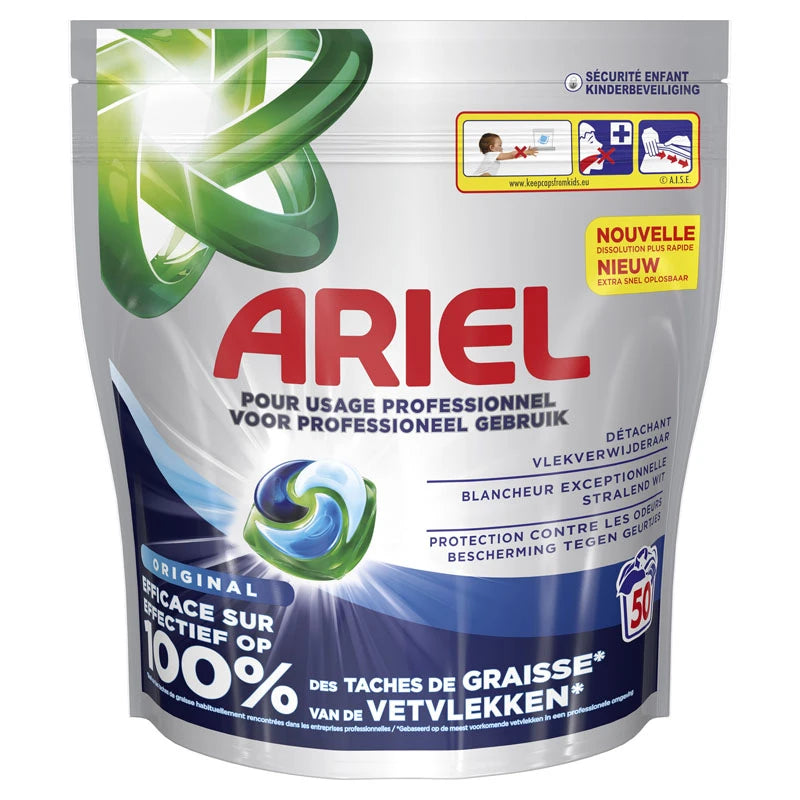 ARIEL PROFESSIONAL All-in-1 Pods Wasmiddel Regular 2x50 stuks