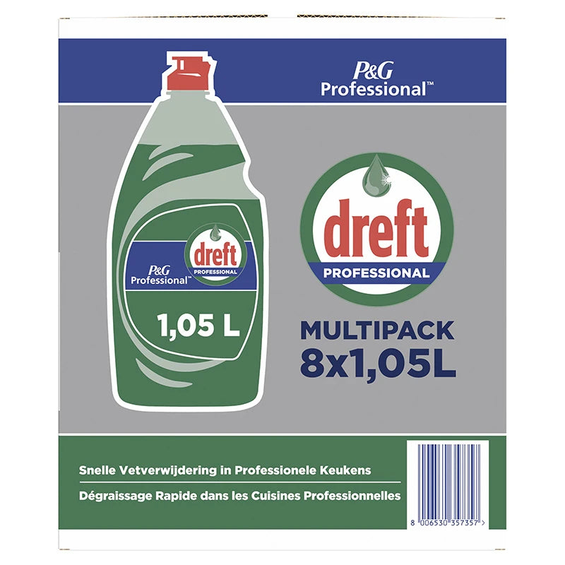 FAIRY PROFESSIONAL Dreft Original Handafwasmiddel 8x1050ML