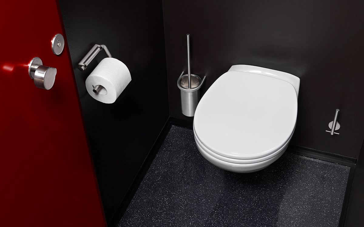 d line 14706102100 Stainless steel toilet brush set with stainless steel handle