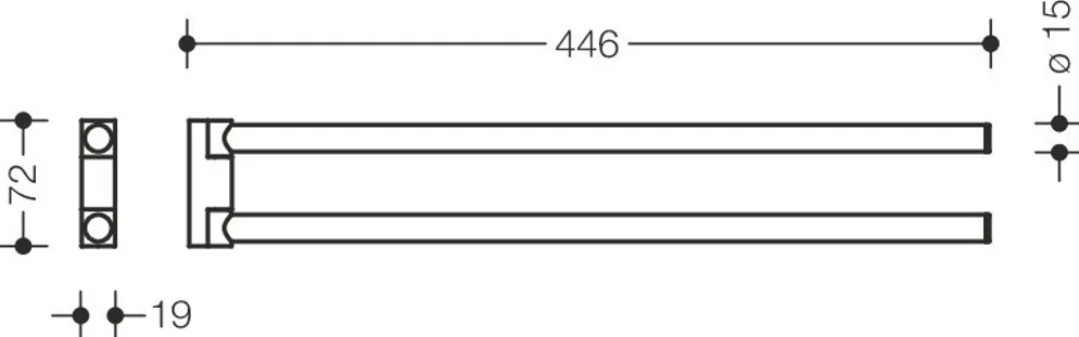 HEWI 162.09.10070 DP