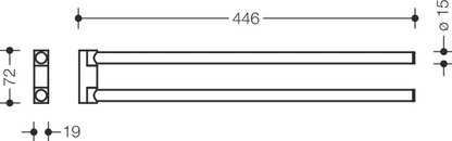 HEWI 162.09.10070 DP