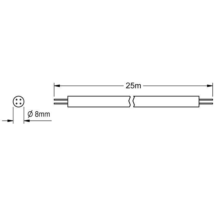 KWC ZAQUA012 Cable 25 meters