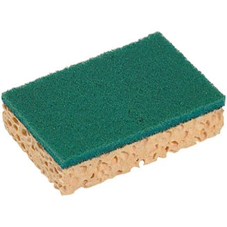 Spontex pro Basic Egao Grand geel groen 6x10 stuks