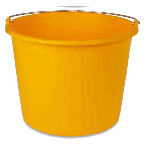 OUTLET Plastic bucket yellow 12L