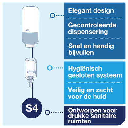 TORK 561600,S4 Seifenspender mit Intuition™ Sensor Weiß S4
