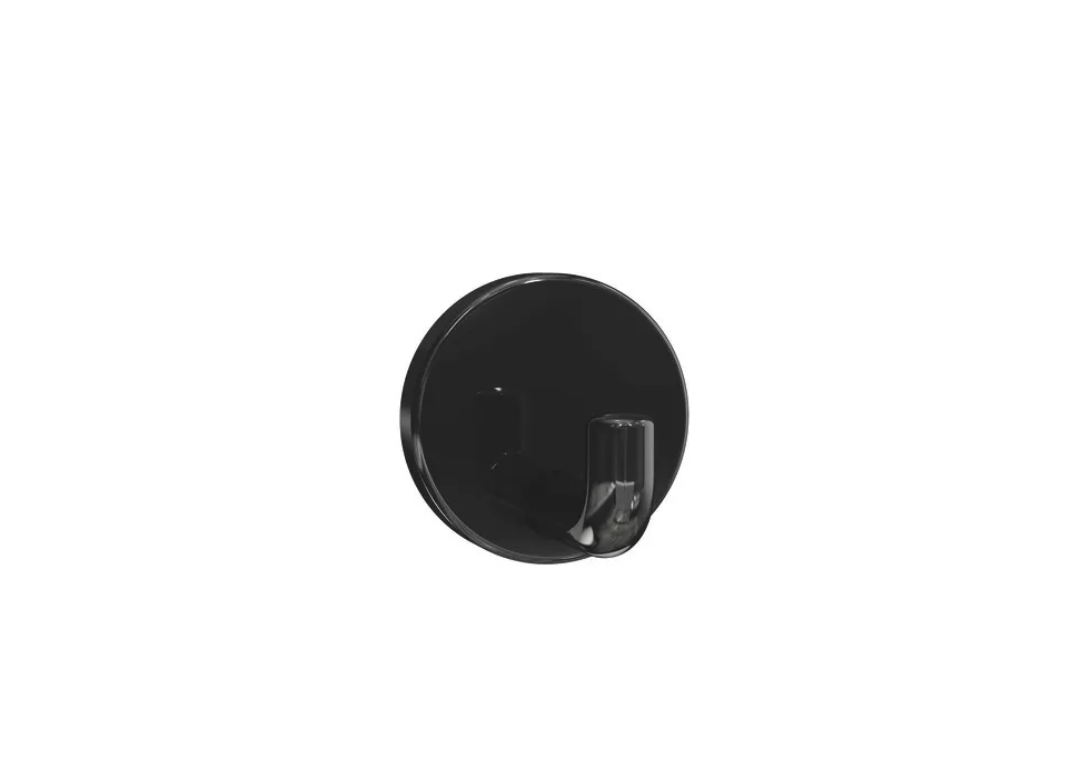 HEWI 477.90.045 90 hook, ø 60mm color 90 jet black