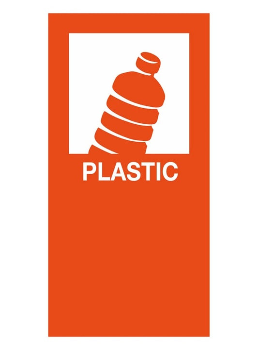 Magnetsticker Kunststoff - orange