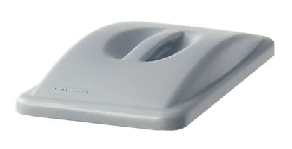 Gesloten deksel met greep van polyethyleen. Past op alle Slim Jim containers 60 en 87 ltr.