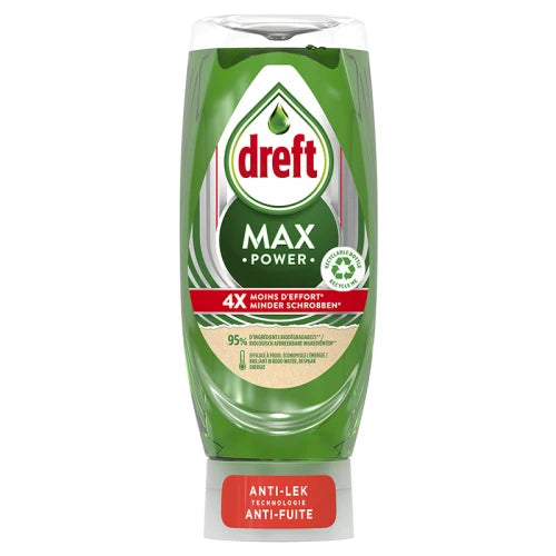 DREFT Max Power Handafwasmiddel Original 8x450ML
