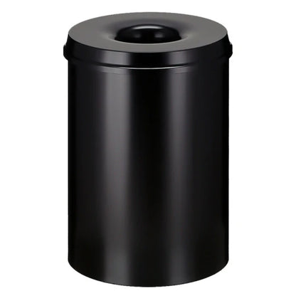 V-Part Vlamdovende papierbak 30 L kleur zwart