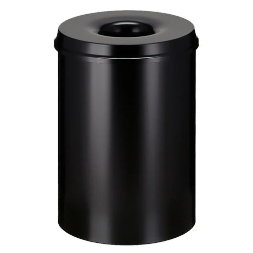 V-Part Vlamdovende papierbak 30 L kleur zwart