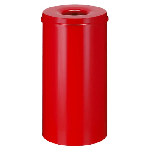 Papelera ignífuga V-Part 50 L - rojo