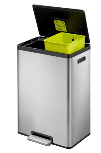 EKO EcoCasa 2 recycling pedal bin 20+20 L