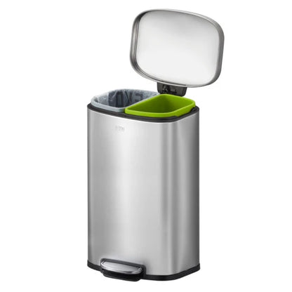 EKO Oli-Cube Recycler Pedal Bin 20+20 L