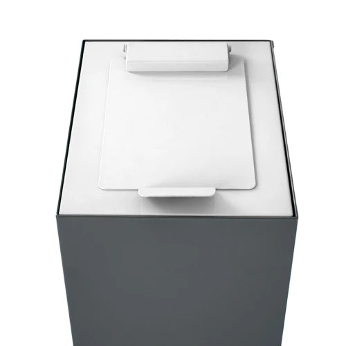 V-Part Top with hinged lid for modular waste separation unit 60L