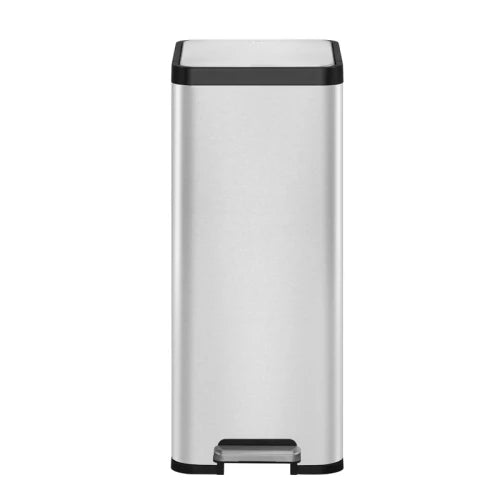 Ecomaid Pedal Bin 30 Litre, EKO - Matt Grey Stainless Steel