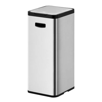 Ecomaid Pedal Bin 30 Litre, EKO - Matt Grey Stainless Steel