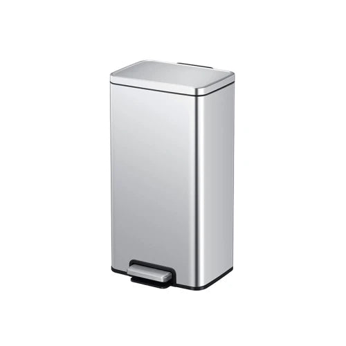 Madison pedal bin 30 liter, EKO - Misty matte stainless steel