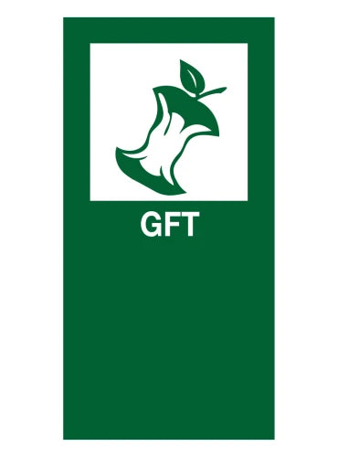 Magnet sticker GFC - green