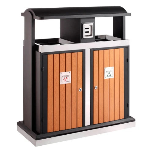 V-Part Outdoor Waste Bin Waste Separation