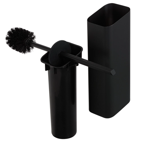 GEESA 919911-06-06 SHIFT BLACK toilet brush holder matt