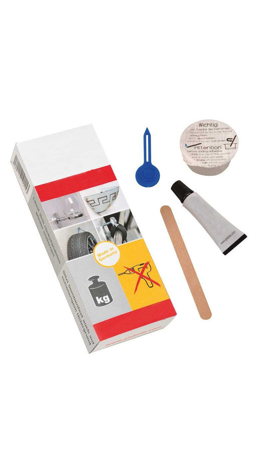 Drill-free mounting set, elongated 40 x 20 x 1 mm (M4 x 10 mm)