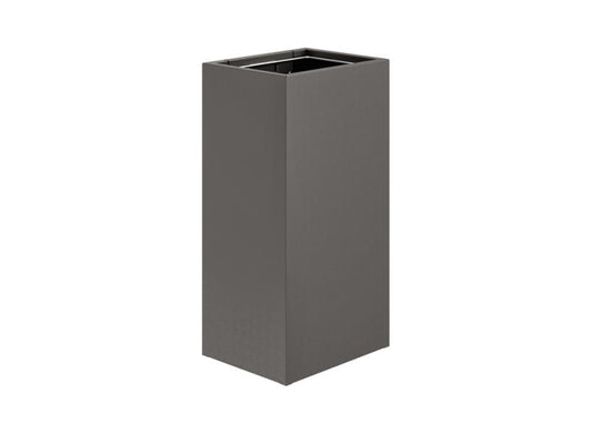 HEWI 900.05.00160 SC paper waste bin 25 litres deep matt dark grey pearl