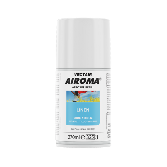 VECTAIR AIROMA LINEN 12x270ML air freshener refill