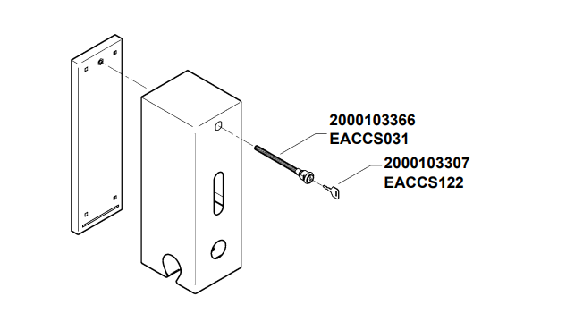 KWC EACCS031 cylinder lock