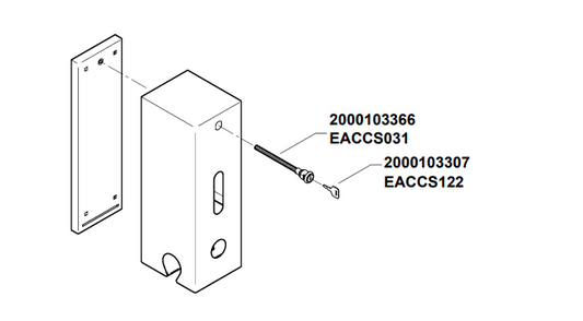 KWC EACCS031 cylinder lock