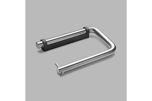 DLINE 14705602141 toilet roll holder 145 mm with black mounting bracket