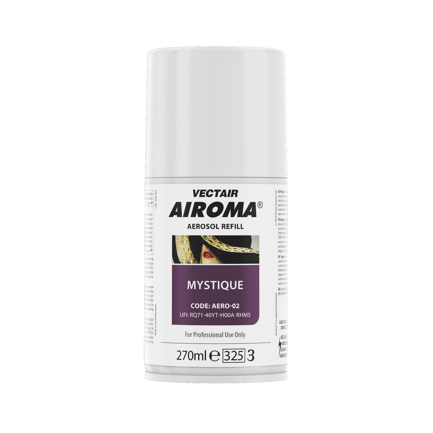 VECTAIR AIROMA MYSTIQUE 12x270ML air freshener refill
