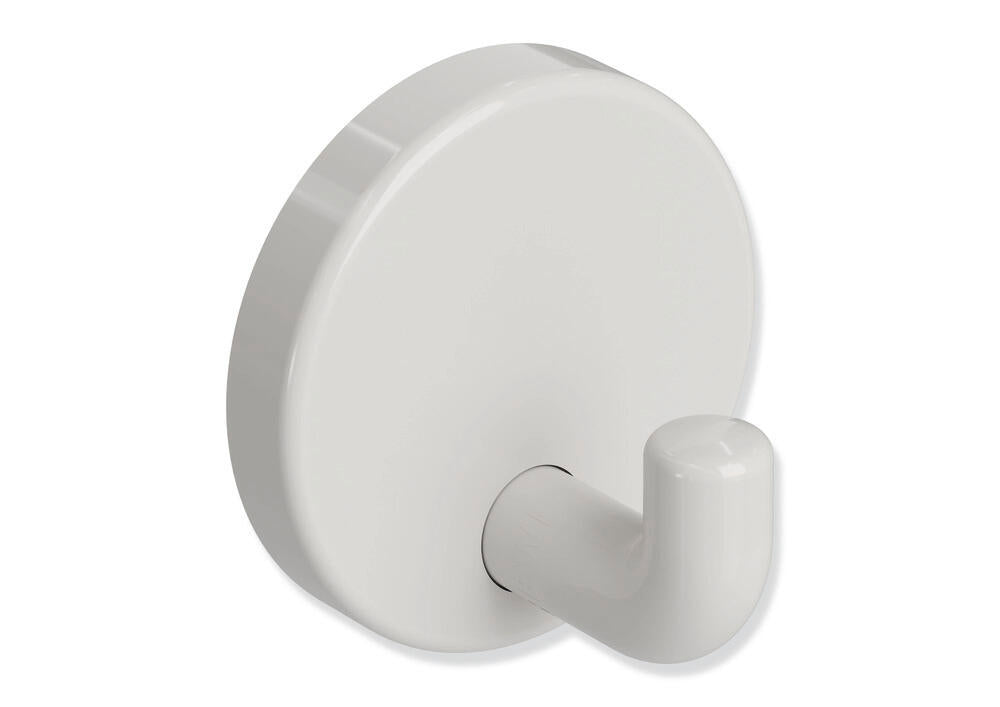 HEWI 801.90.010 97 wall hook, series 801, diameter 40 mm colour 97 light grey