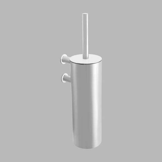 d line QU501M toilet brush holder H 382 mm Ø90 stainless steel matt