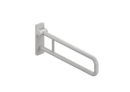 HEWI 801.50.226 99 hinged support rail with aluminium core colour: 99 (pure white)