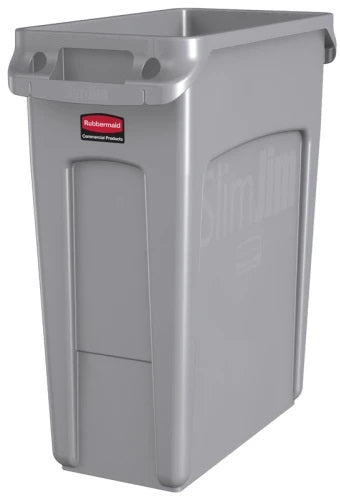 Rubbermaid Slim Jim met luchtsleuven 60 L