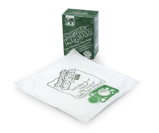 Numatic Hepa-Flo NVM-1CH Dust Bags for 160 - 320 models 10 pcs