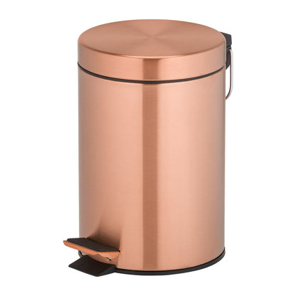 GEESA 91634-10 NEMOX BRUSHED BRONZE pedal bin 3L