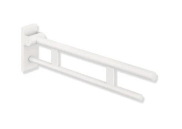 HEWI 900.50.40460 DX Mobile Folding Support Duo 850mm Color: DX (Deep Matte White)