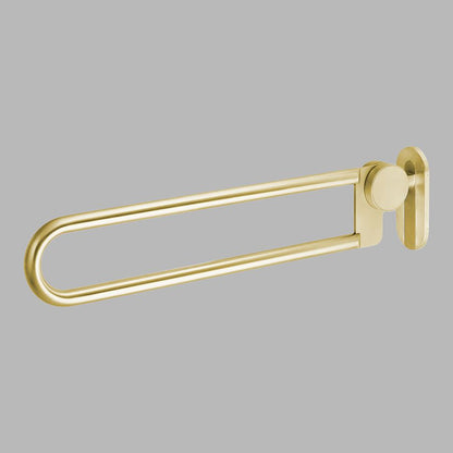 DLINE 147502P3703 hinged disability support 700 mm brass PVD