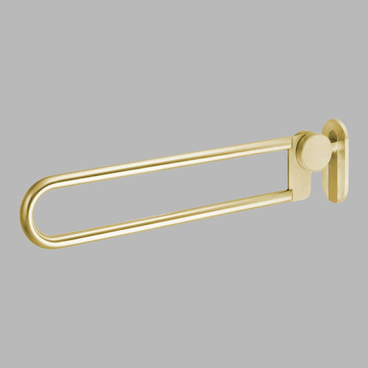 DLINE 147502P3703 hinged disability support 700 mm brass PVD