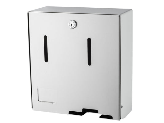 PL-line Stainless steel sanitary napkin & tampon dispenser