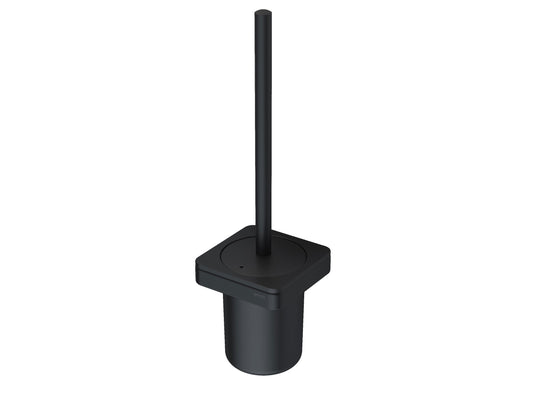 GEESA 918811-06-06 FRAME toilet brush holder Full Black