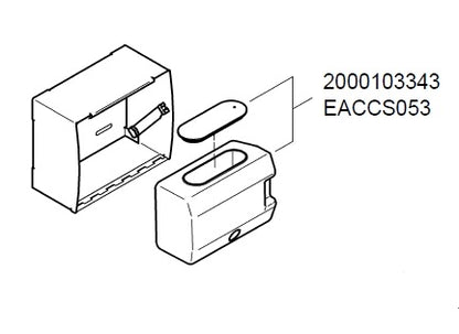 KWC EACCS053, bottle for STRX619,RODX619