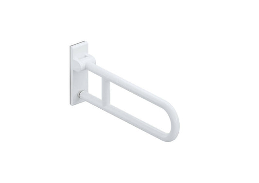 HEWI 801.50.217 99 Mobile fold-up support rail 700 mm colour 99 pure white