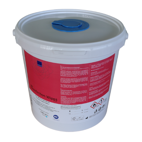 ABENA Ethanol-free disinfectant wipes 2 buckets of 680 pcs blue