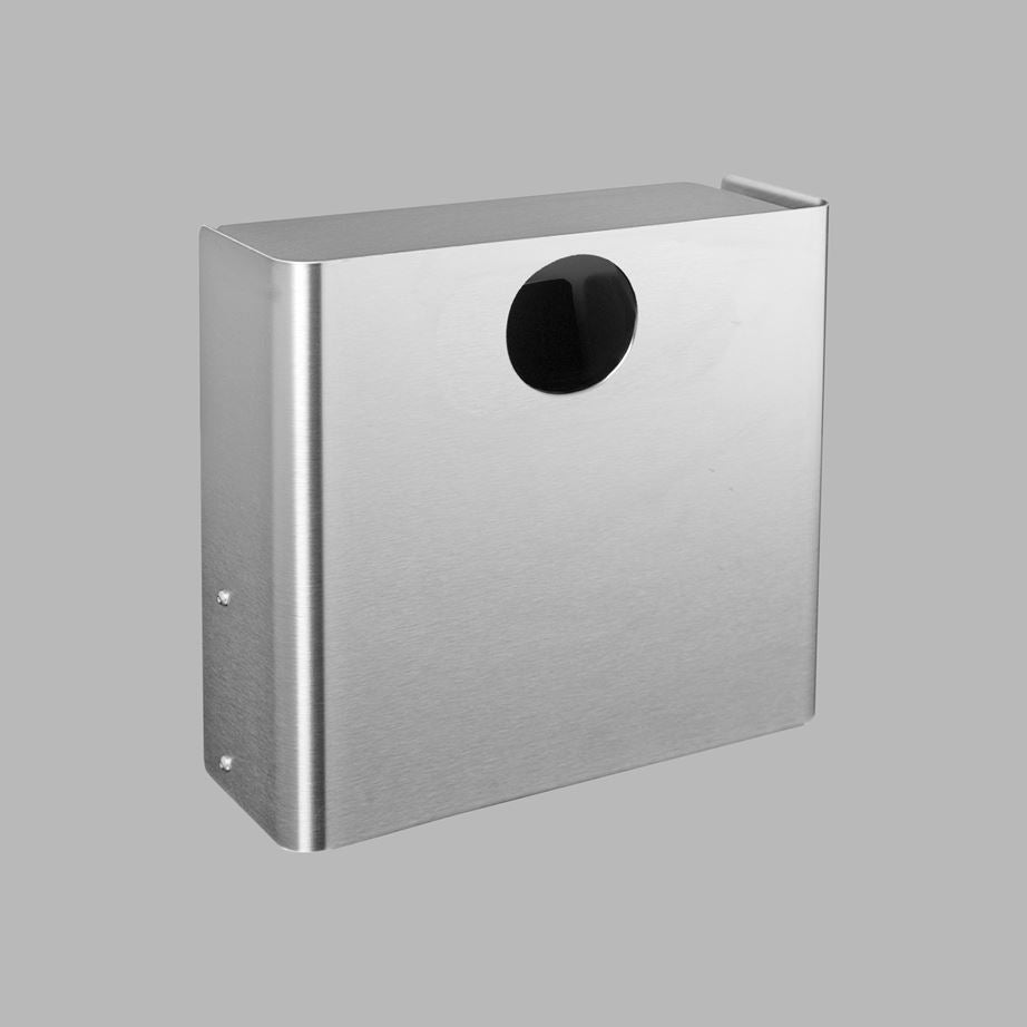 d line 14709702100 Stainless steel waste bin 15L 285x300x123mm round hole