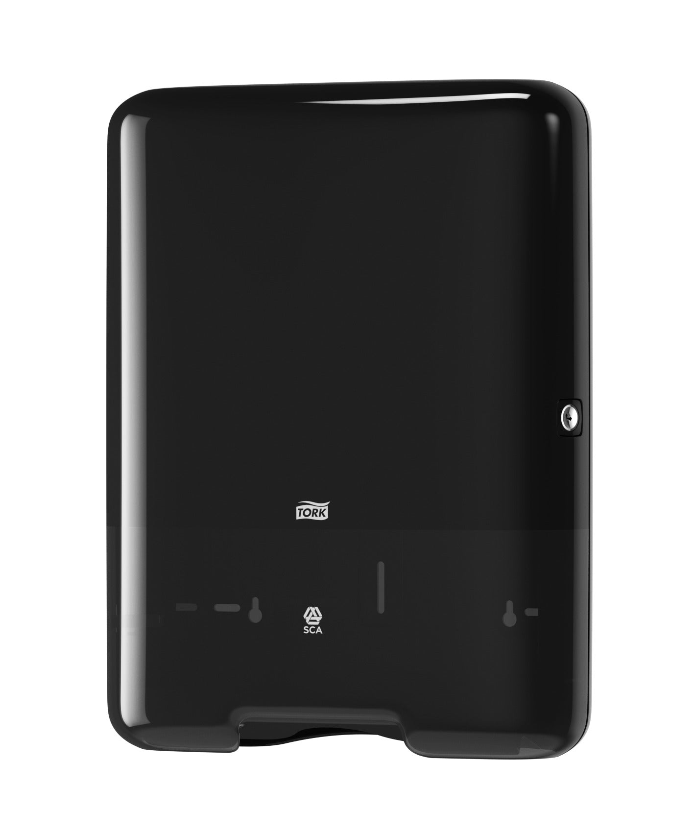 TORK 553008 Singlefold Hand Towel Dispenser Black H3